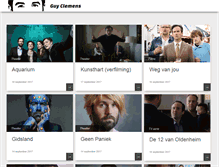 Tablet Screenshot of guyclemens.nl